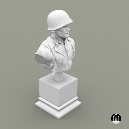 Bust WWII American Soldier